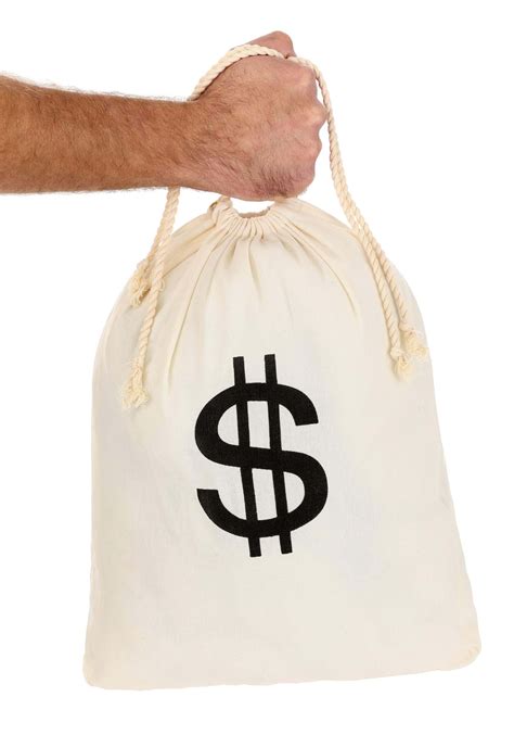 fake money bag|Amazon.com: Money Bag Prop.